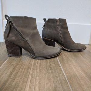 Grey Blondo Booties